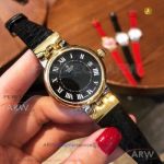 Perfect Replica Tudor Clair De Rose 35800 Black Dial 34mm Self-winding Automatic Watch